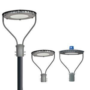 Sensor de luz LED para jardín, 50W, 100W, 150W, iluminación exterior de aluminio LED, 85-265V, IP65, luz impermeable para paisaje de carretera