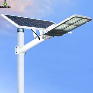 50W 100W 200W 300 W Solar Street Light Sensor Waterdichte IP65 Road Lamp Outdoor Landschap Tuin met Pool USA aan zee tot deur