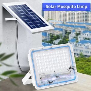 50W 100W 300W LED Solar Flood Lights Electric Mosquito Fly Bug Zapper Killer Lamp Insecten Pest afstandsbediening IP65 Buitenlampen