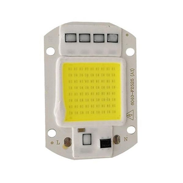 Perle d'ampoule à puce LED COB DIY 50W 220V pour projecteur