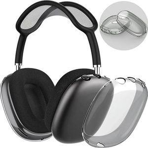 Pour Airpods Max Air pods Maxs avec accessoires pour écouteurs ANC Silicone solide personnalisé étanche protection en plastique casque voyage étuis originaux de haute qualité