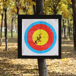 50x50 Target de tir à l'arc à haute densité Eva Foam Board Pratique de prise de vue des sports extérieurs Accessoires de chasse à la chasse Recourve Bow Target