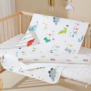 50X70cm Herbruikbare Babycommodes Cover Babyluier Matras Luier voor geboren Katoen Waterdicht Veranderende Pats Vloer Speelkleed 240130