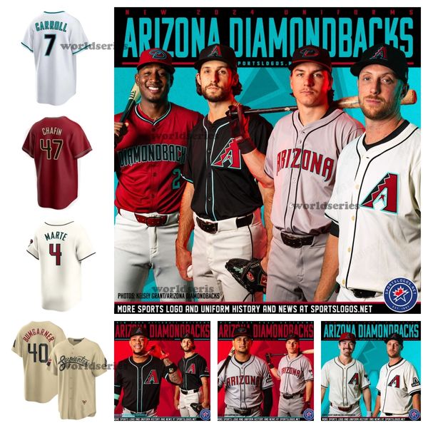 51 Randy Johnson Jersey Corbin Carroll Baseball Arizonas Ketel Marte Zac Gallen Ahmed Seth Beer Alek Thomas Diamondbacks Kyle Lewis Mark Melancon Evan Longoria