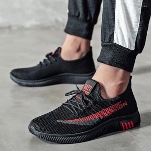 51 Tenis chaussures homme décontracté Masculino baskets respirant volant tissé hommes 2024 hommes marche loisirs sport Zapatillas Hombre's 558