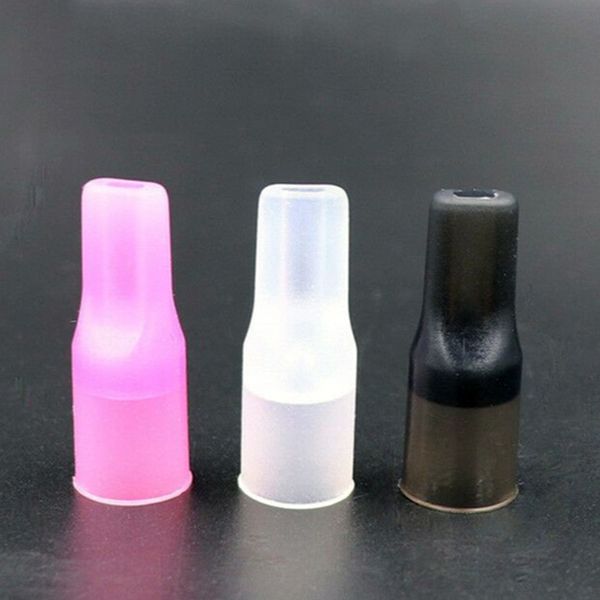 510 Silicone plaque plat couvercle de couverture en caoutchouc Drip Tip Test Test Test Tester Cap 9 mm Diamètre pour Ploom Tech IQOS Tank avec emballé individuellement