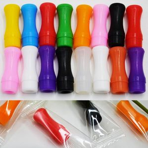 510 Embouchure en silicone Couvercle Drip Tip Jetable Coloré Bouchons de test en silicone Caoutchouc Court Ego Test Tips Testeur Cap gouttes conseils