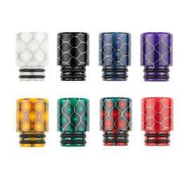 510 Snake Drip Tip Mondstuk Epoxyhars Snake Skin tips Rookaccessoires