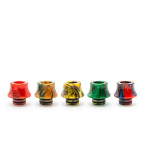 510 Draad Epoxyhars Brede Boring Drip Tips Mondstuk Fit 510 Verstuivers Tank hoge kwaliteit