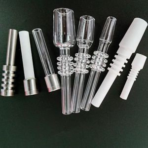 510 draadkwarts titanium keramische nagel 10 mm 14 mm 18 mm vervangende tip roken accessoires voor nectar collector kit dab stro waterleidingen zz Zz