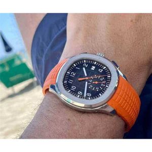 5167 Superclone Luxury Men's Watch 5164R-001 20 Color Rubber Riem Automatische Mechanische Oranje Sport Women Watches Ryko