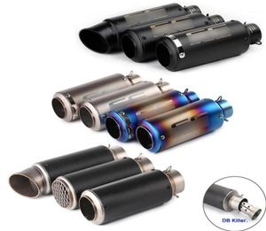 51 mm 60 mm Musquero universal Muffler de carbono Escape Escape Escape DB Scooter de bicicleta de tierra asesino para SC Proyecto BWS PCX11235033