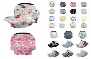 52 stijlen Baby Bloemen Voeden Verpleging Cover Pasgeboren Peuter Borstvoeding Privacy Sjaal Cover Sjaal Autostoel Kinderwagen Luifel Gereedschap8690310