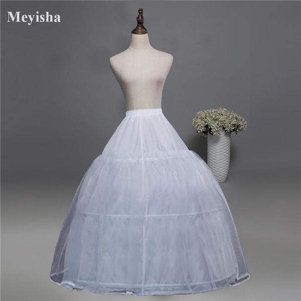 52016 vestido de novia Crinoline nupcial enagua enagua 3 Hoops3447
