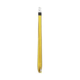 52 cm gele nylon strap industriële lanyard lange sleutelhanger serie merkontwerper gesneden logo legering buckle mannen en vrouwen mode d250g