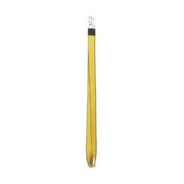 52 cm gele nylon strap industriële lanyard lange sleutelhanger serie merkontwerper gesneden logo legering buckle mannen en vrouwen mode d321g