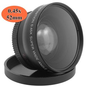 52MM 045x Groothoek Macro Lens Hoge Resolutie Deluxe Digitale Lenzen voor Nikon Cannon Sony DSLR Camera met een diameter van 52mm 240113