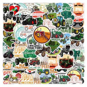 52 stks landbouwtractor stickers landbouwmotor graffiti stickers voor doe-het-zelf bagage laptop skateboard motorfiets fiets stickers