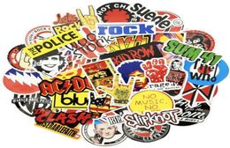 52PCS Rock en Roll Muziek Band Diverse Sticker Waterdichte Sticker Voor Skateboard Gitaar Laptop Motorfiets Auto DIY5039202