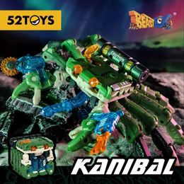 52 TOYS BEastbox Kanibal Deformation Toy Collectable Converting Action Figure Multicolored Gift for Boys 240402
