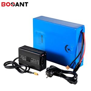 Batterie au lithium Rechargeable 52v, 40ah, 50ah, 60ah, pour vélo et scooter électrique, 51.8v, 1500w, 2000w, kits de moteurs pour cellules Samsung 25R