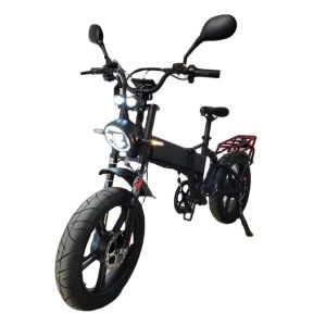 52V21Ah Vouwen 2000W Dual Motor Hydraulische rem Rem Full Suspension Fat Tyre Bicycle Electric City Bike