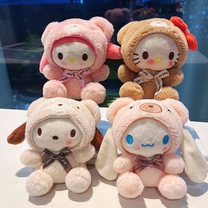 53 Soorten Cross-jurk Leuke Pluche Hanger My Melody Anime Kuromi Kawali Cinnamoroll Soft Gevulde Pop Hanger Speelgoed meisje Kids Xmas Gift 2173