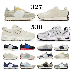 530 Chaussures de course hommes Femmes 530 Chaussures Designer Sneakers Natural Indigo rose noir blanc argent métallique métallique verte crème beige extérieur nouvel 327s Trainer sportif