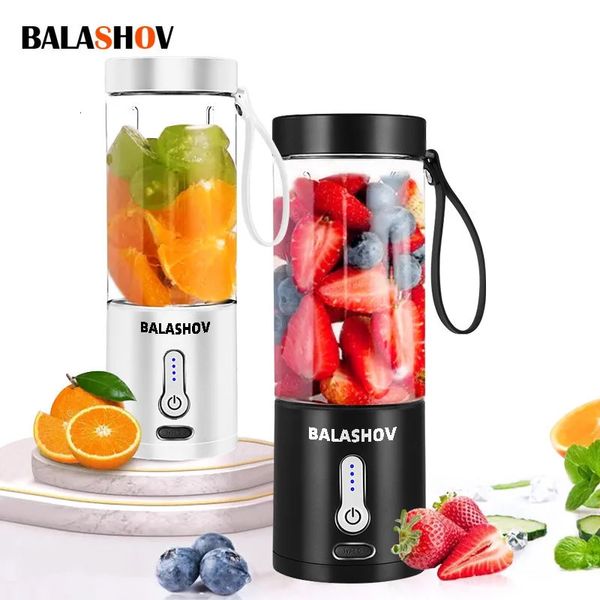 530ML Exprimidor eléctrico Batidora portátil Batidora USB Recargable Multifunción Máquina mezcladora de frutas Mini Exprimidor Fabricante Blender Cup 240124