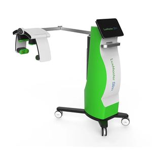 532 nm laser vert clair léger léger réduction de cellulite réduction 10 poignées Perte de poids Rf Slimming Massage Machine