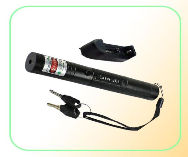 532nm Professionnel puissant 301 303 Green Laser Pointer Pen Laser Light Pen Focus 303 Green Lasers Pen 3813545