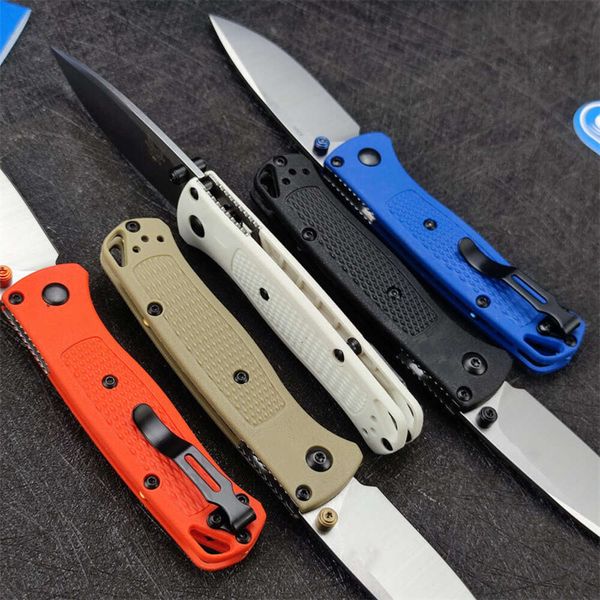 533 Bugout Pocket Pocket Knife Bushcraft Outdoor Camping Autofense Hunting Tool Tactical Edc Countes-535 Mini Version