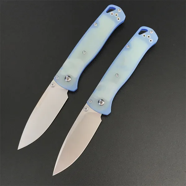 Couteau pliant d'extérieur BM, manche G10, sécurité du Camping, outil EDC, couteaux de poche, 535