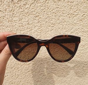5414 vlinderbruine schildpad/beige vrouwen zomer mode zonnebril zonnebril sunnies gafas de sol sonnenbrille zontinten uv400 brillen met doos