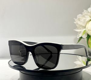 5418 witte zwart vierkante zonnebrillen vrouwen zomerfeest zonnebril zonnebril sunnies