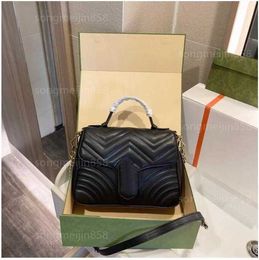 547260 Sacs de marmont sacs de créateurs de marque de luxe pour femmes classiques paquet de messager en cuir packages de boballe d'embrayage sac à main