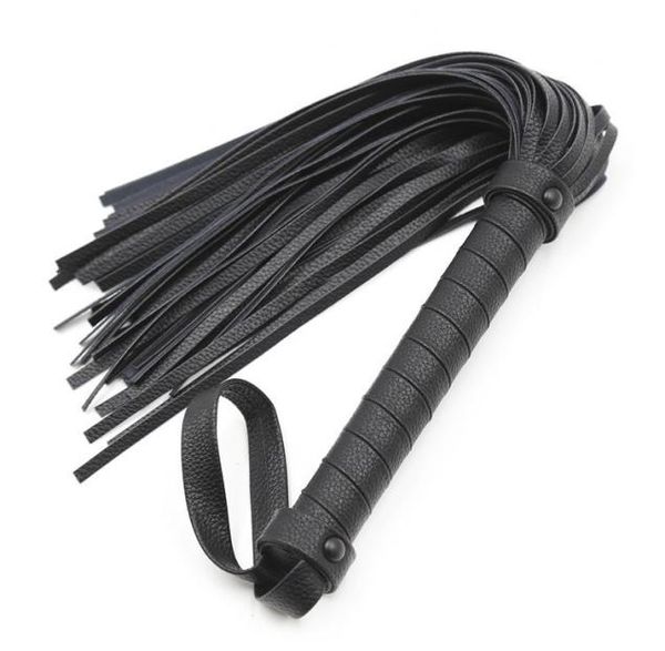 54 cm de long en cuir fouet sexy fétiche fessée pagaie bondage fouet esclave cheval taureau fouets outils sexuels pour lingerie adulte J1906296998296