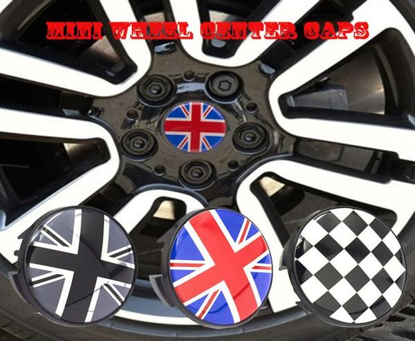 Logo de voiture 54mm, emblème de jante centrale de roue, badge de couverture pour Mini Cooper R56 R50 R53 F56 F55 R60 Countryman7113593