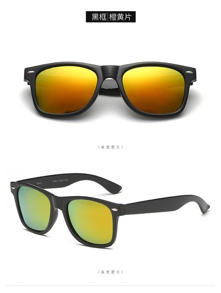 54mm Lunettes de soleil polarisées Hommes Femmes Luxurys Raylity Bans Designer Lunettes de soleil Adumbral UV400 Lunettes de marque Wayfarer Lunettes de soleil Ray avec boîte en tissu 2140