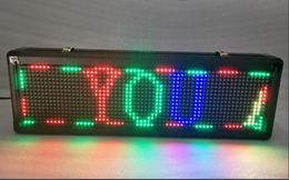 55*100 cm RGB full color outdoor p10 dip led display board reclamebord voor bedrijf en winkel met full colour rand