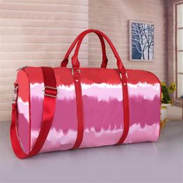 55 kleuren 2022 Duffel Mens Designer Travel Clutch on Bagage Bag Men Basketball Takken Keepall 55 50 PVC Clear Handtas Duffle Bags289Y