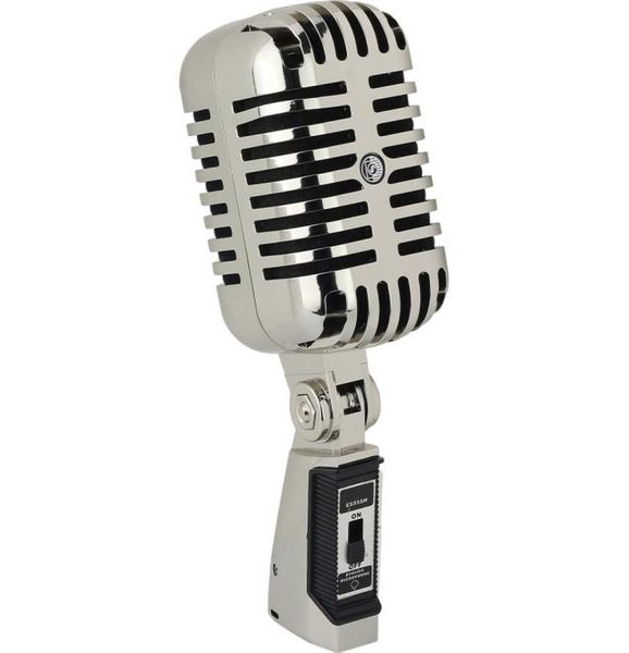 55 SH II Microphone de la nostalgie rétro classique 55Sh Swing classique Professionnel Dynamique Mikrofone Vocal avec Switch Acoustic R9761674