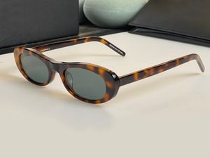 557 Shade Ovale Acétate Noir Lunettes de soleil Femmes Hommes Havana Vert Lunettes de soleil Lunettes de soleil Designers Lunettes de soleil occhiali da sole Lunettes de soleil UV400 avec boîte