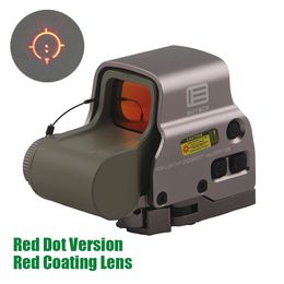 558 Holográfica Red Dot Alcance de recubrimiento Rojo Rifle de caza Táctica Refleja Reflex T-Dot óptica con construcción de aleación de aluminio de montaje de 20 mm