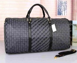 Bolsas de lona de 55 cm bolsas de lona Keepall Pu Luggages de cuero de viaje