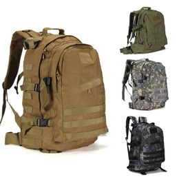 55L 3D Outdoor Sport Militaire rugzak Tactische rugzak klimmen Backpack Camping Hiking Trekking Rucksack Travel Military Bag 220721