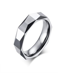 Band de mariage de 55 mm pour hommes femmes tungstène en carbure de fiançailles ring