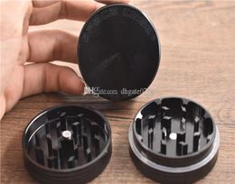 55 mm63mm 2 -delen CNC Aluminium Space Case Kruidmolen voor het roken van metalen tabak Droge kruidenmolen2094299