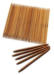 55pcs 11 tailles Bamboo carbonisé à double pointeur à poil à pointes Pull d'écharpe crochet crochet 8281854