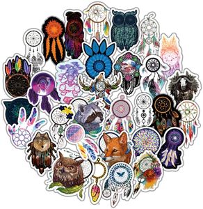 55 stks Dream Catcher sticker Dreamcatcher graffiti Stickers voor DIY Bagage Laptop Skateboard Motorfiets Fiets Stickers